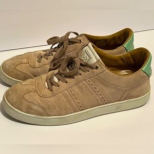 ODILE Beige Men’s Leather Sneakers by Rubirosa